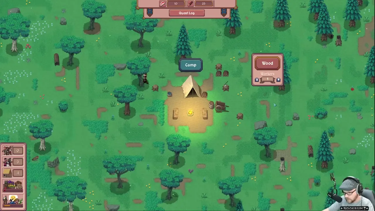 Settlement resource overview in Hearth and Hamlet